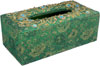 Tissue Box Cover Beaded Hand Embroidered Jari Craft Art