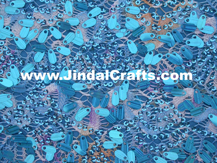 Colourful Hand Embroidered Designer Jewelry Box Indian Handicrafts Gift Souvenir