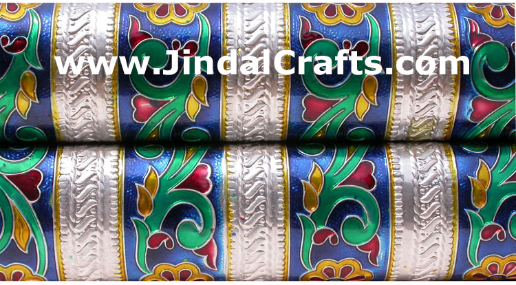 Jewelry Box - Handmade Wood Aluminium Encarved Decor