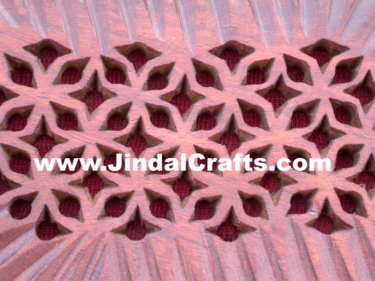 Handcarved Wooden Box Indian Handicrafts Arts Crafts Gift Souvenirs