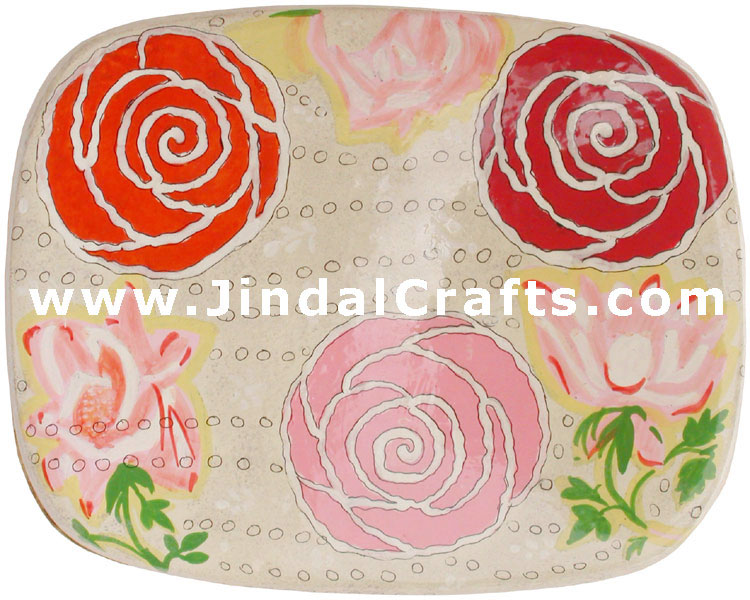 Jewelry Box - Papeir Machie made Hand Painted India Art