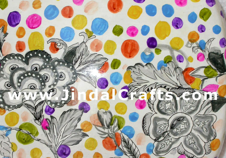 Jewelry Box - Papeir Machie made Hand Painted India Art