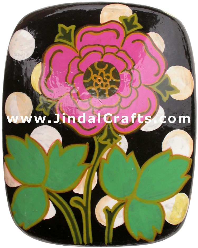 Jewelry Box - Papeir Machie made Hand Painted India Art