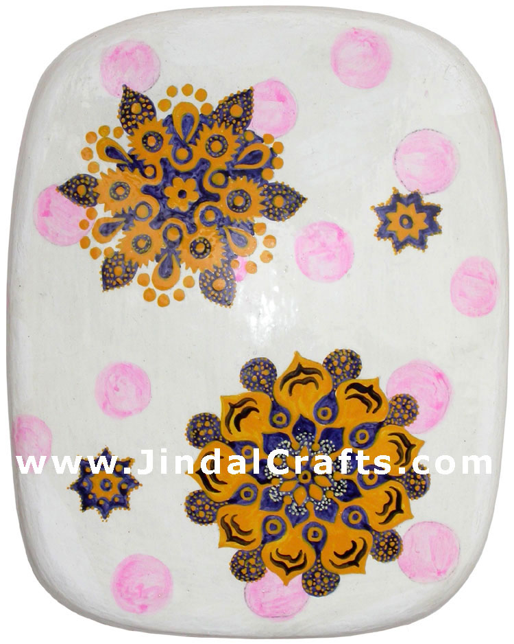 Jewelry Box - Papeir Machie made Hand Painted India Art