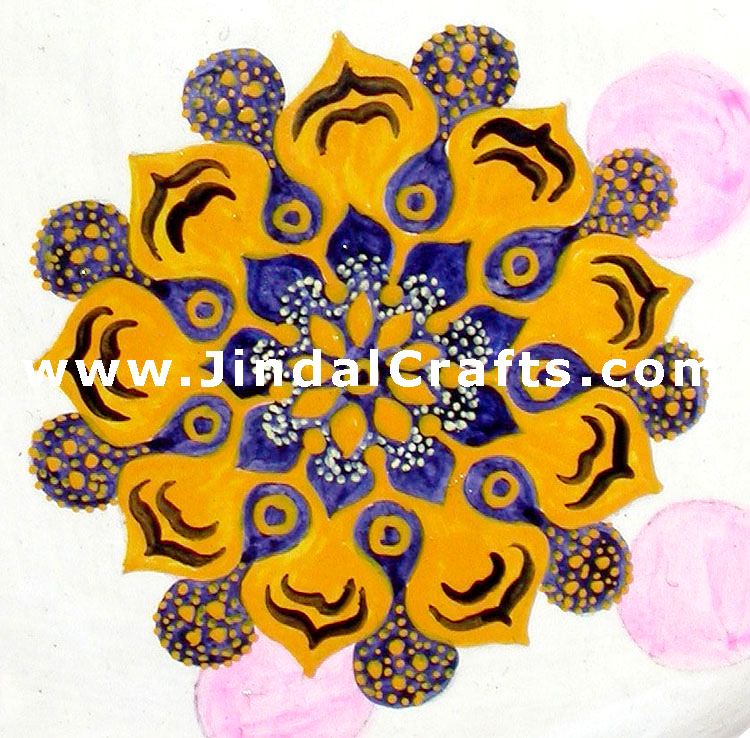 Jewelry Box - Papeir Machie made Hand Painted India Art
