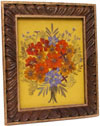 Hand Made Dried Flowers Decorative Frame India Art