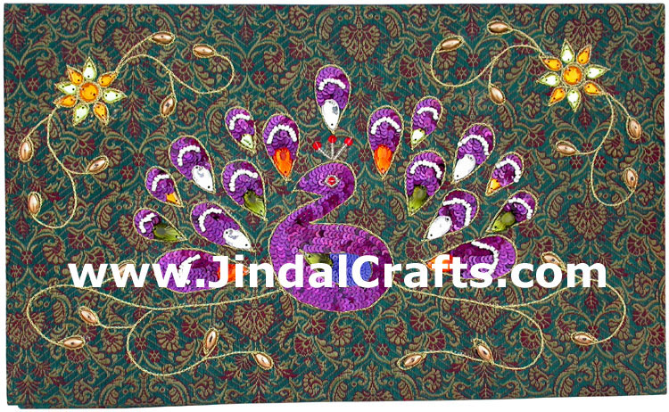 Photo Album Beaded Hand Embroidered Jari Handicraft Art