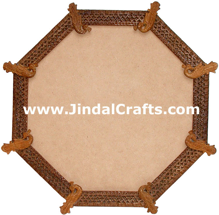 Photo / Mirror Frame  - Handcarved Wooden Indian Art