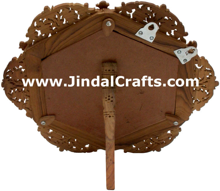 Photo / Mirror Frame  - Handcarved Wooden Indian Art