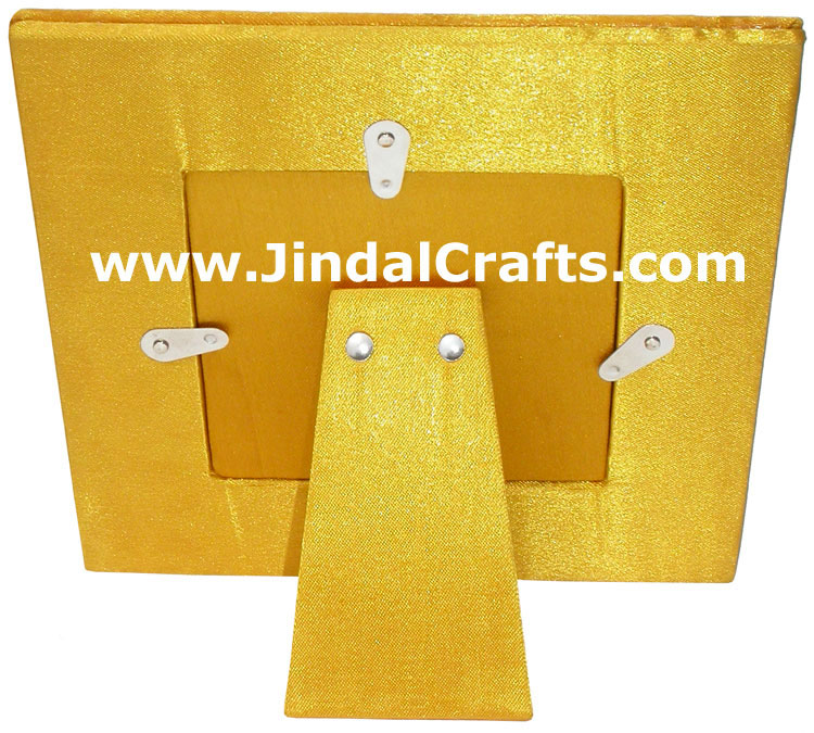 Hand Made Beaded and Embroidered Photo Frame India Art