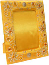Hand Made Beaded and Embroidered Photo Frame India Art