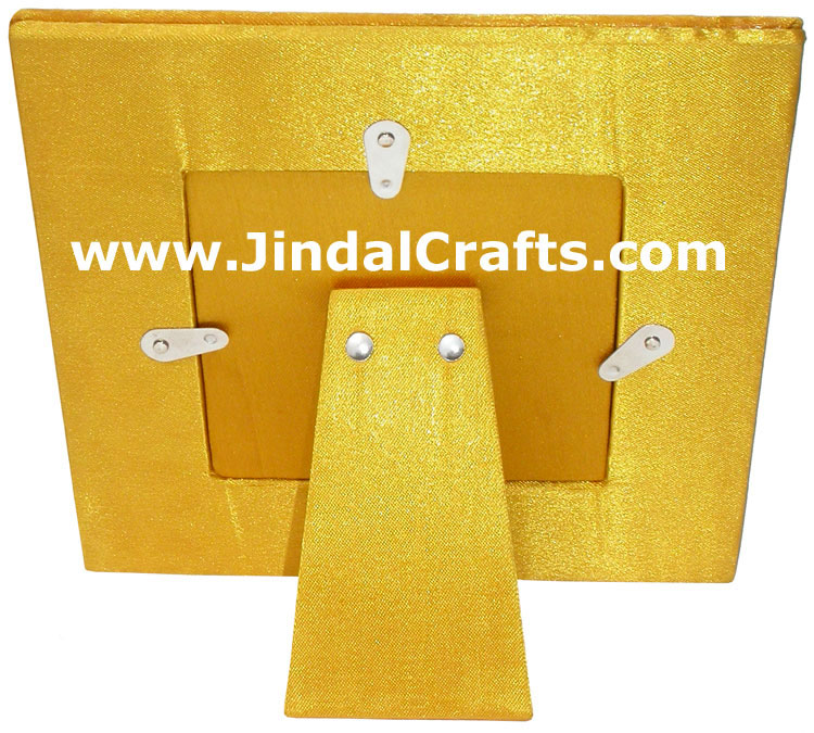 Hand Made Beaded and Embroidered Photo Frame India Art