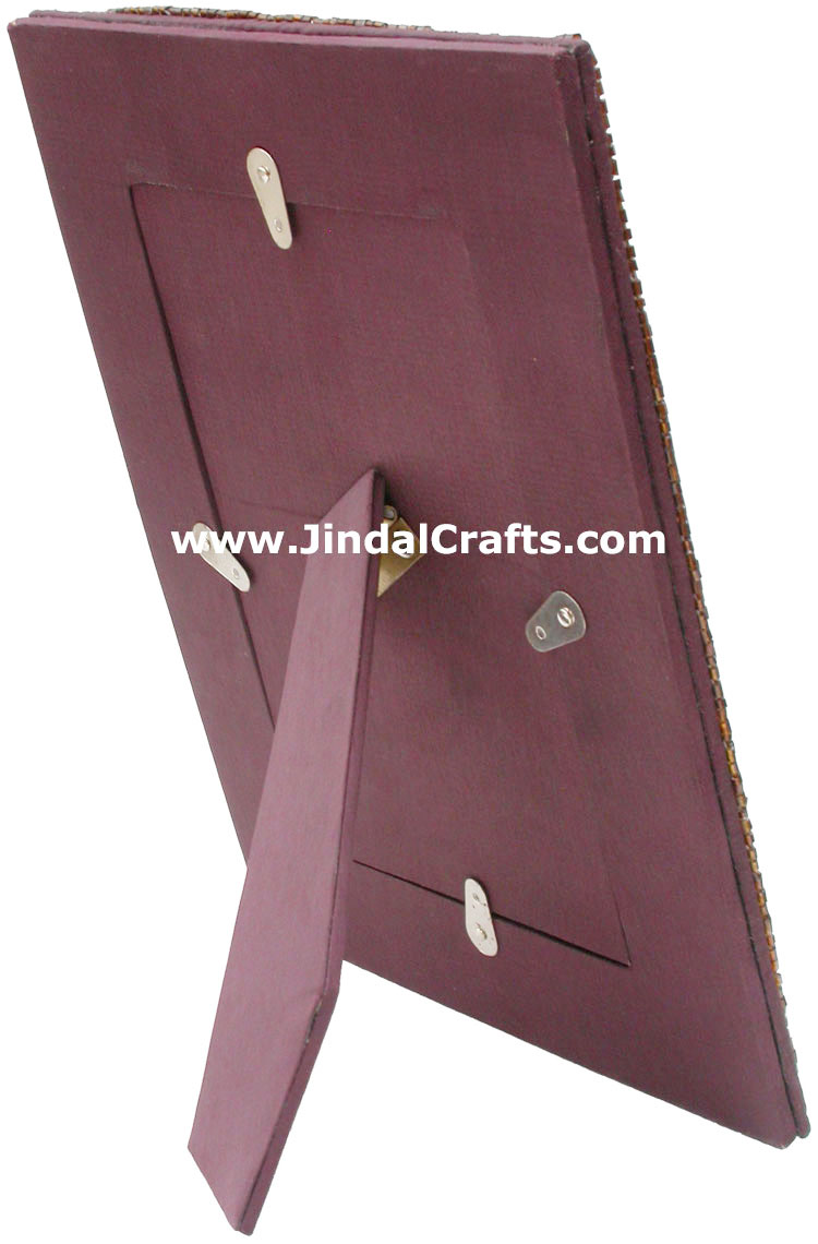 Hand Embroidered Photo Frame India Art