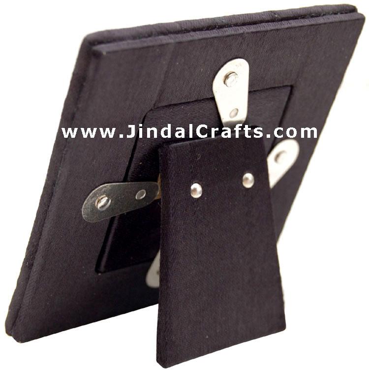 Hand Made Beaded and Embroidered Photo Frame India Art
