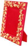 Hand Made Beaded and Embroidered Photo Frame India Art