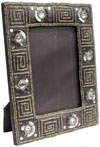 Hand Embroidered Beaded Picture Frame India Designer Photo Frame Arts Souvenirs