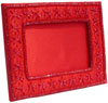 Hand Embroidered Photo Picture Frame India Art Collectible Gift Handicrafts