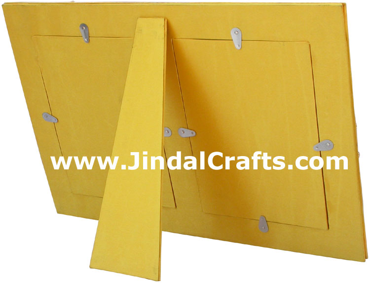 Photo Frame Beaded Hand Embroidered Jari Zari Craft Art
