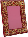 Hand Embroidered Photo Frame Indian Handicrafts Arts Crafts Gift Souvenirs Jari