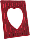 Hand Embroidered Beaded Zari Zardozi Photo Frame Rich Indian Traditional Crafts