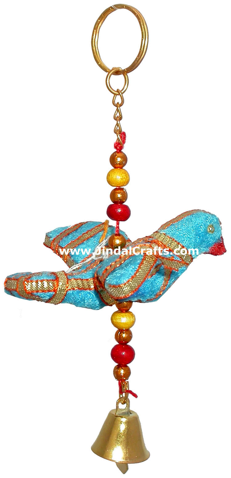 Handmade Traditional Flying Bird Key Chain / Ring India