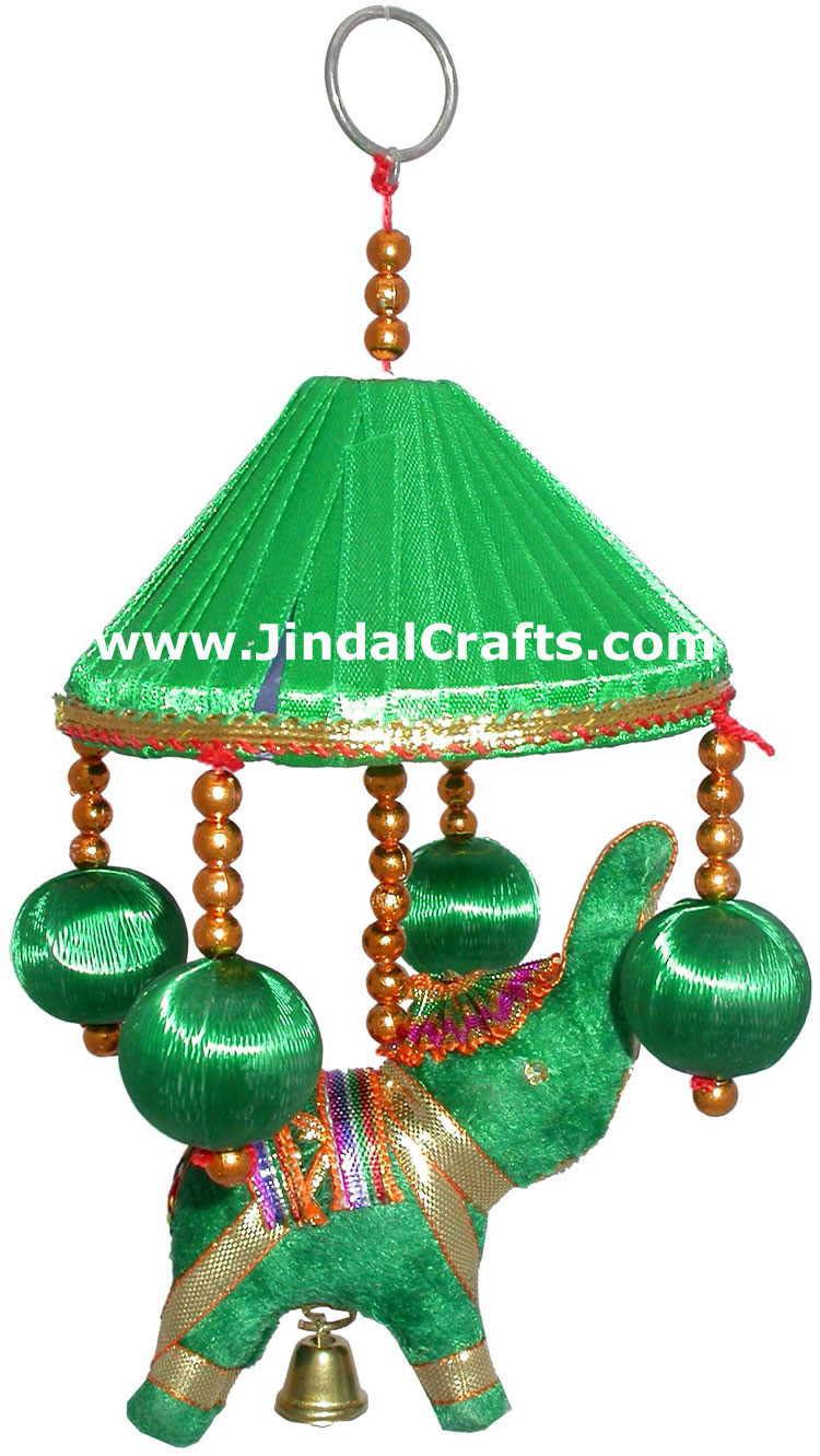 Handmade Traditional Elephant Hanging Indian Arts Craft