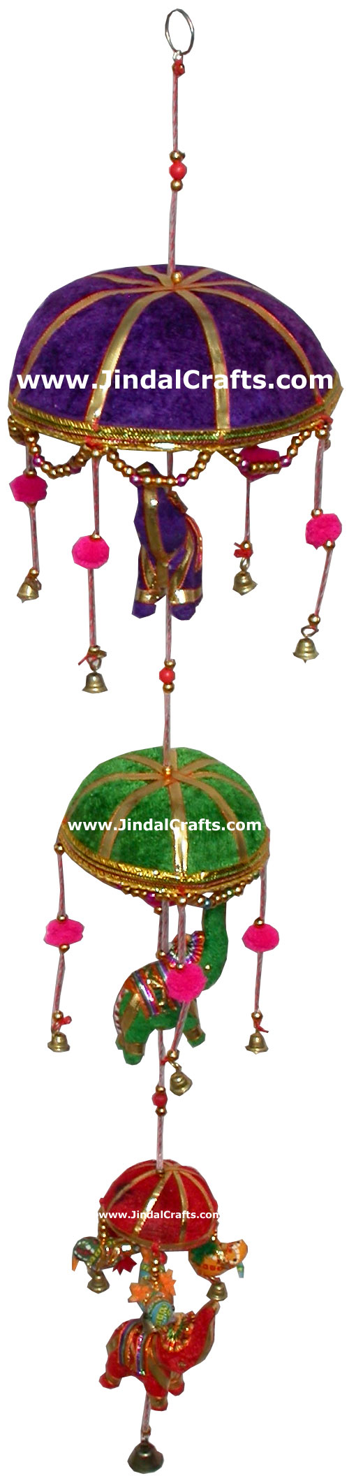 Elephants Hanging Home Decoration India Handicraft Gift