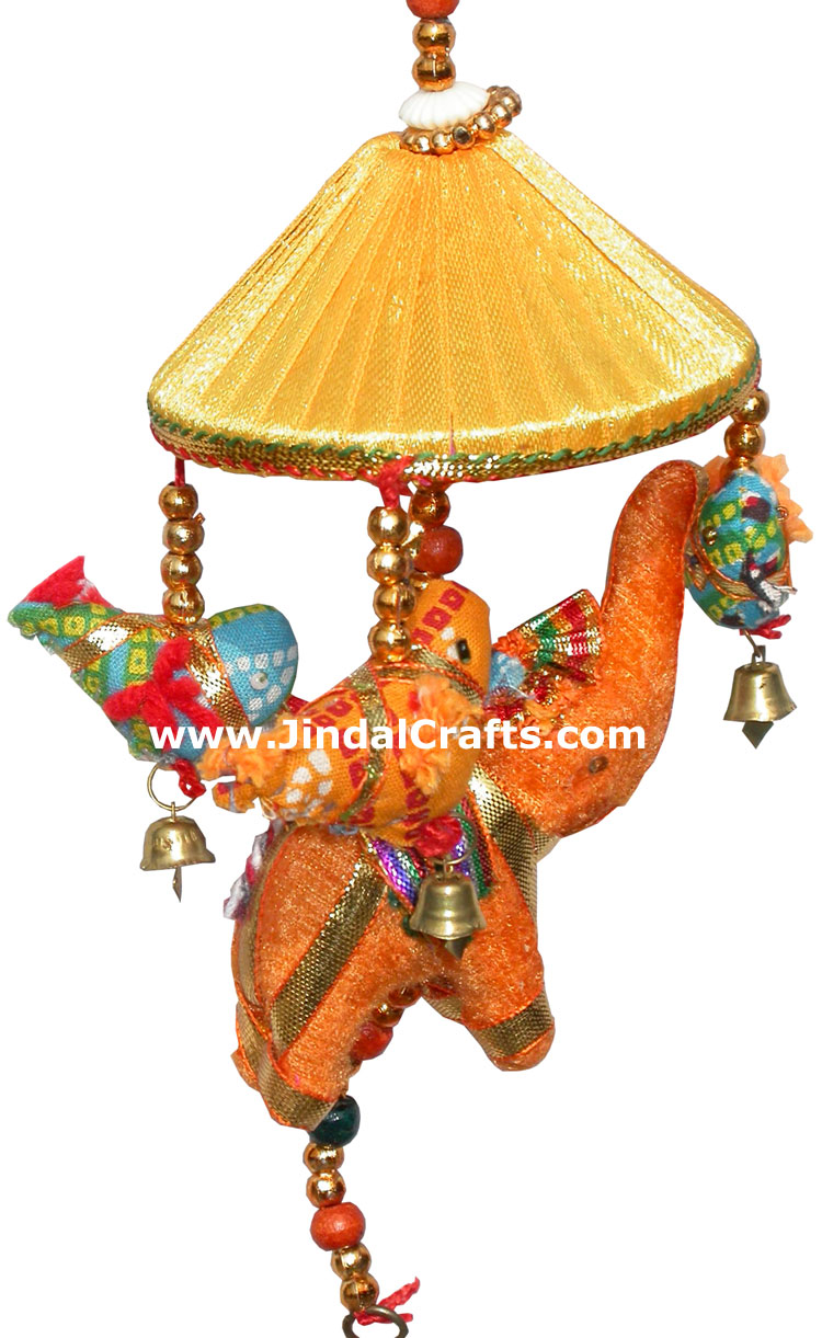 Elephants Hanging Home Decoration India Handicraft Arts