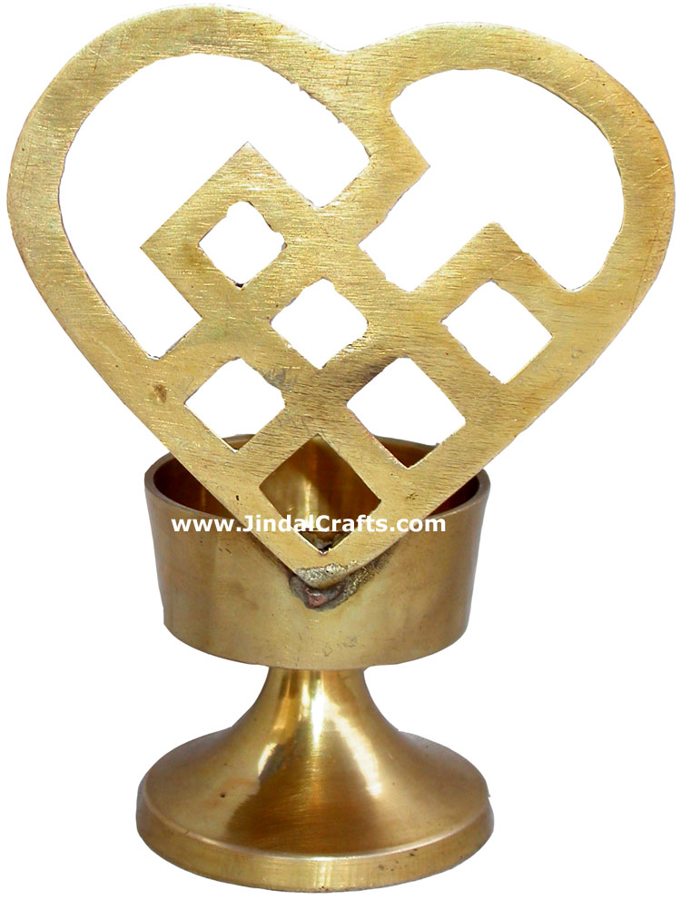 Lamp Diya Brass Made India Religious Decor Handicrafts