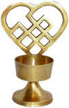 Lamp Diya Brass Made India Religious Decor Handicrafts