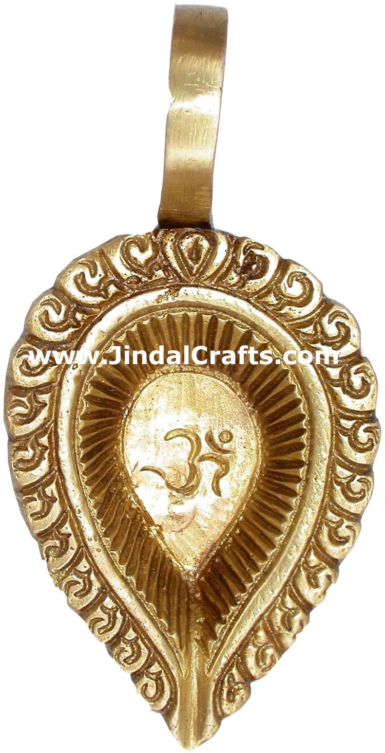 Lamp Diya Brass Made India Religious Decor Handicrafts Crafts Arts Religious