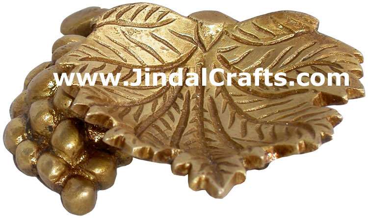 Lamp Diya Brass Made India Religious Decor Handicrafts