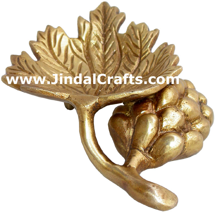 Lamp Diya Brass Made India Religious Decor Handicrafts