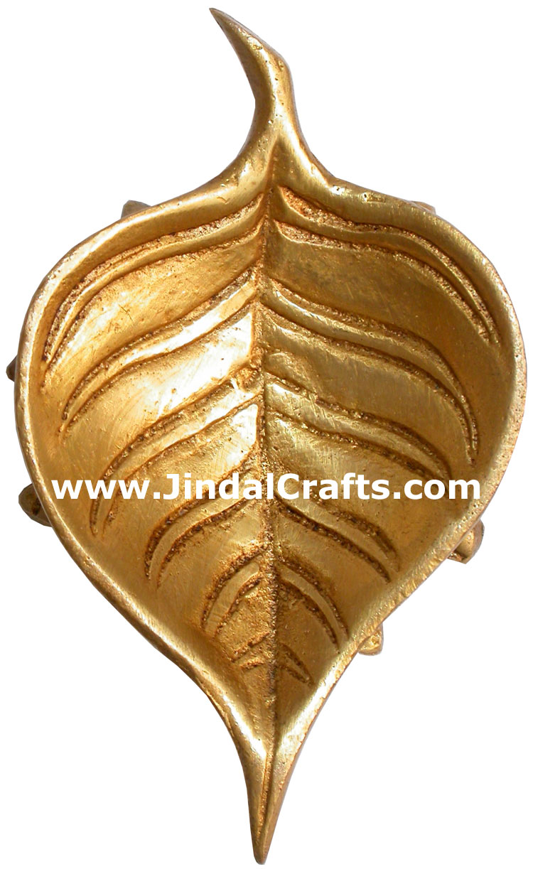 Lamp Diya Brass Made India Religious Decor Handicrafts