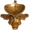 Lamp Diya Brass Made India Religious Decor Handicrafts