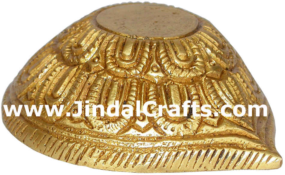 Brass Lamp - Indian Rich Traditional Handicrafts Crafts Art Artifact Diwali Gift