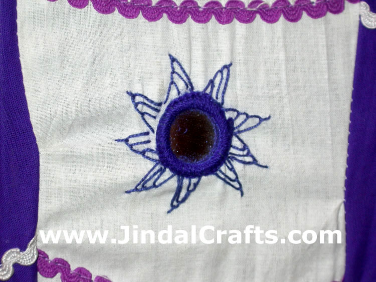 Handmade Lampshade Applique Design for Home Decoration