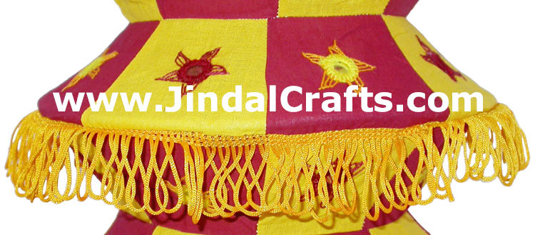 Handmade Lampshade Applique Design for Home Decoration
