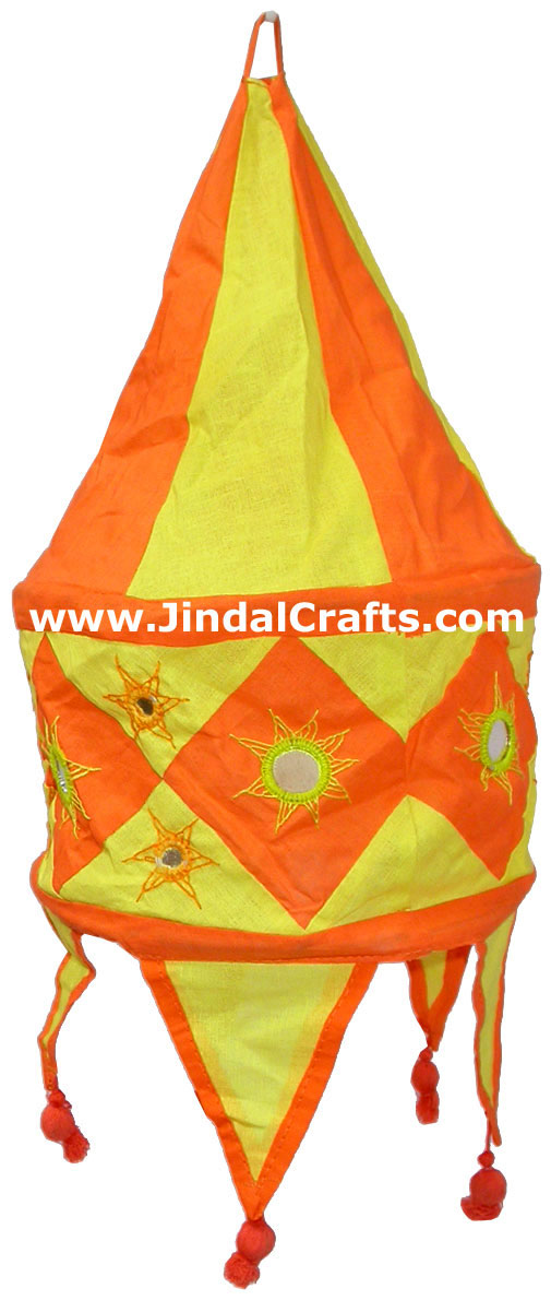 Handmade Lampshade Applique Design for Home Decoration