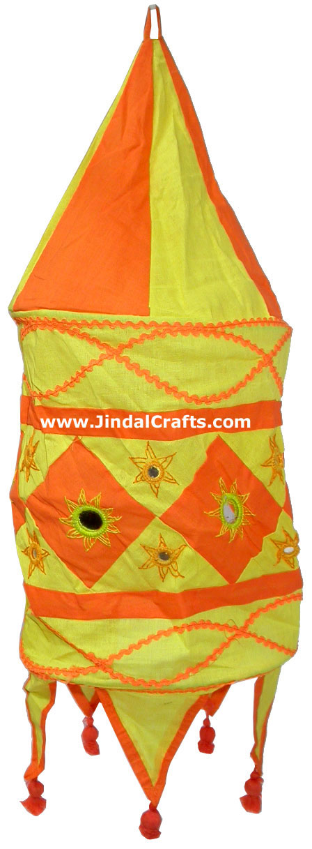Handmade Lampshade Applique Design for Home Decoration