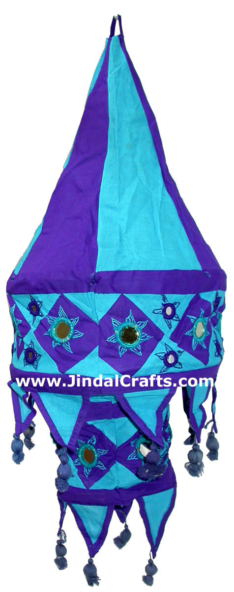 Handmade Lampshade Applique Design for Home Decoration