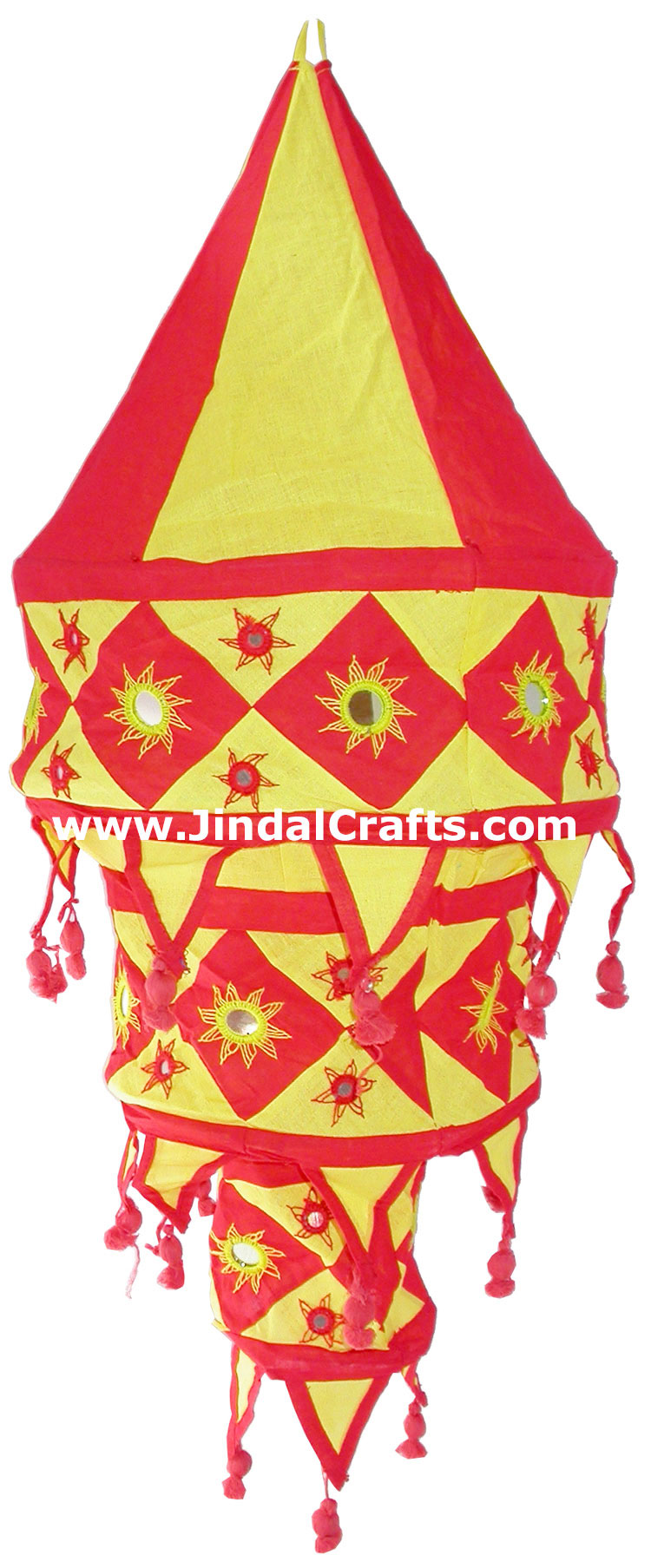 Handmade Lampshade Applique Design for Home Decoration