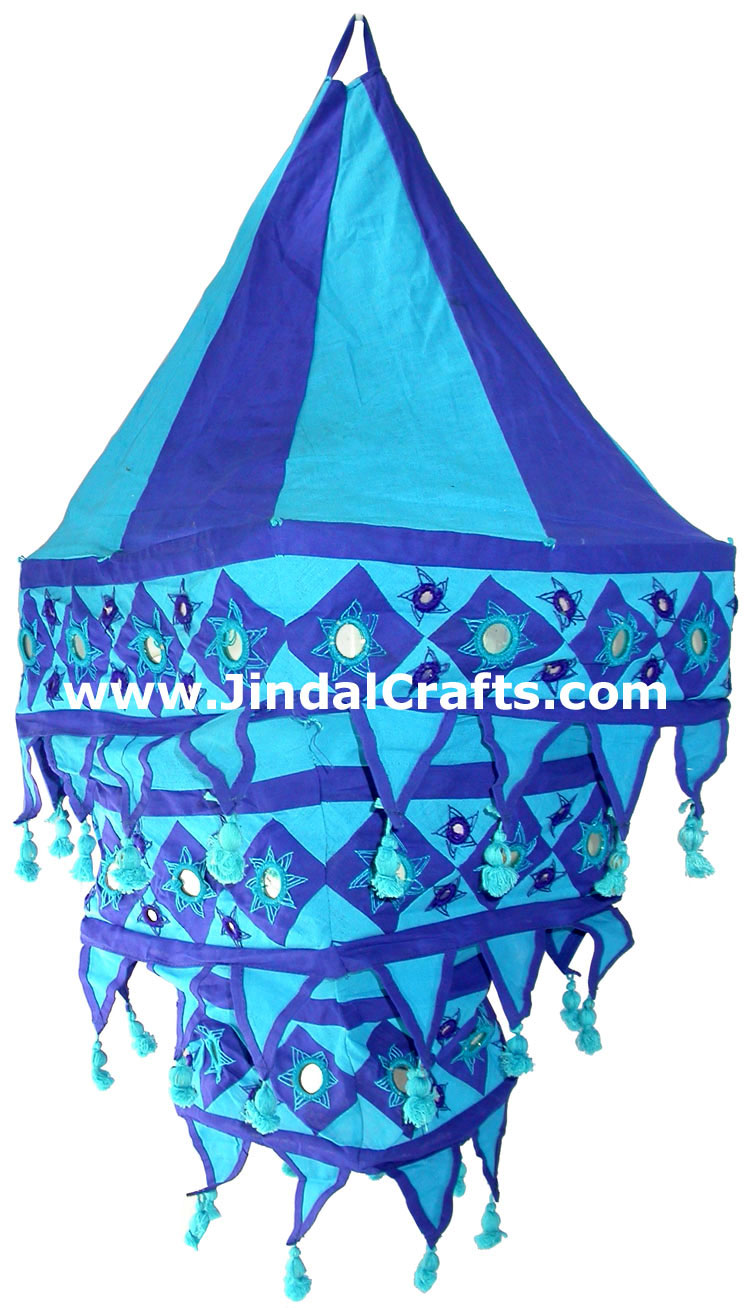 Handmade Lampshade Applique Design for Home Decoration