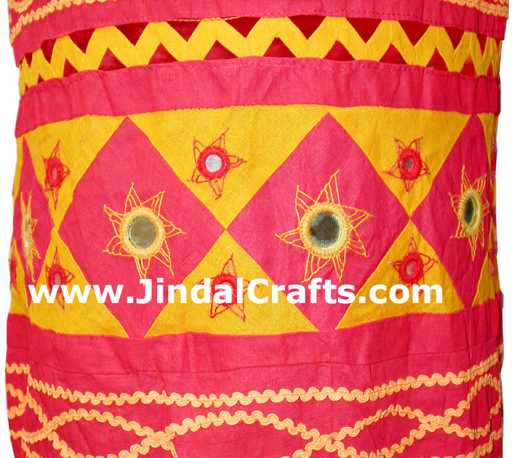 Handmade Lampshade Applique Design for Home Decoration
