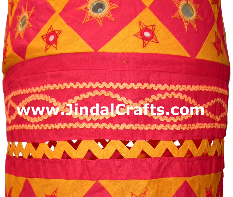 Handmade Lampshade Applique Design for Home Decoration