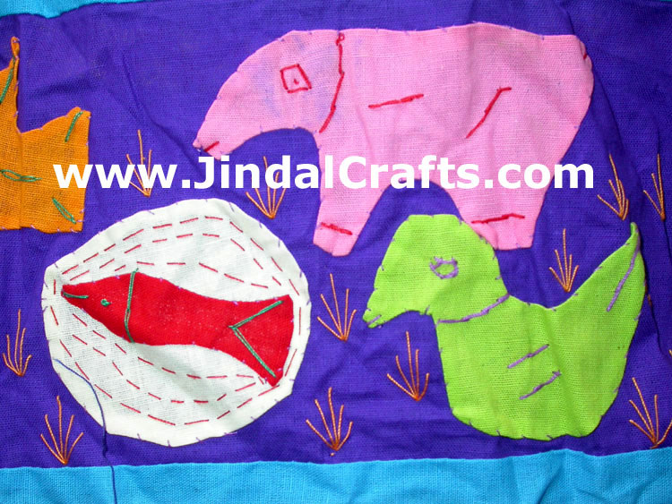 Handmade Lampshade Applique Design for Home Decoration