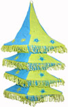 Colourful Fabric Lamp Shade Hand Made Rich Art Craft Handicrafts from India