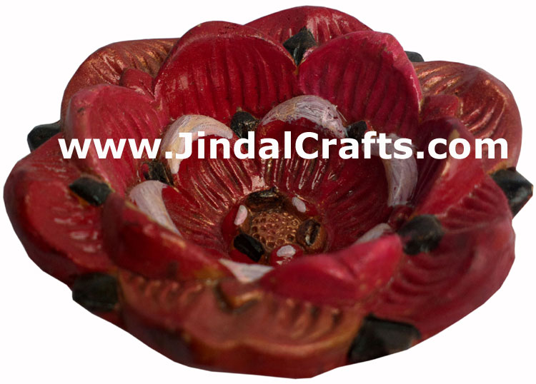 Terracotta Lamp - Handmade Colourful Painted Diwali Deepawali Traditional Lamp