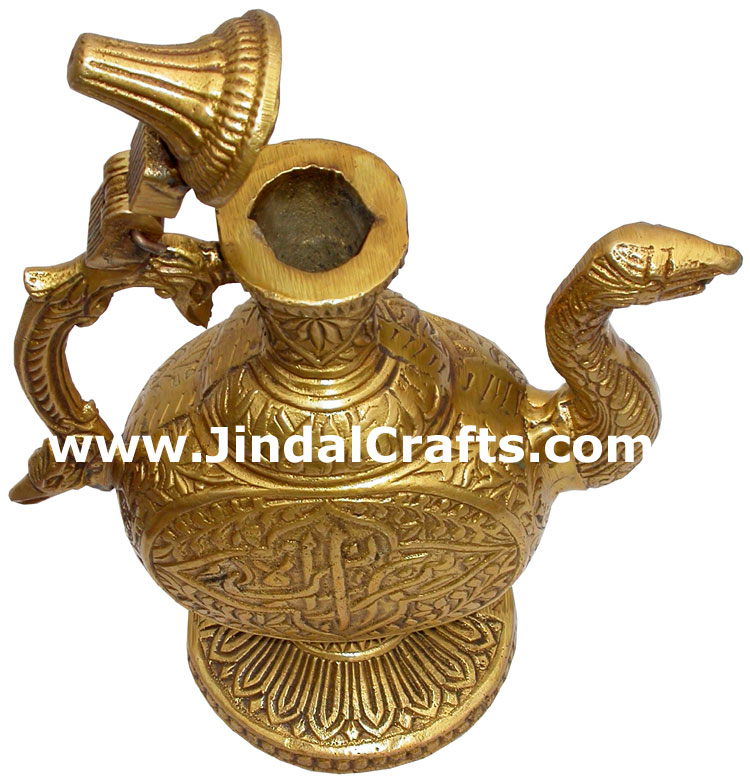 Brass Surahi Home Decoration Unique Metal Crafts India