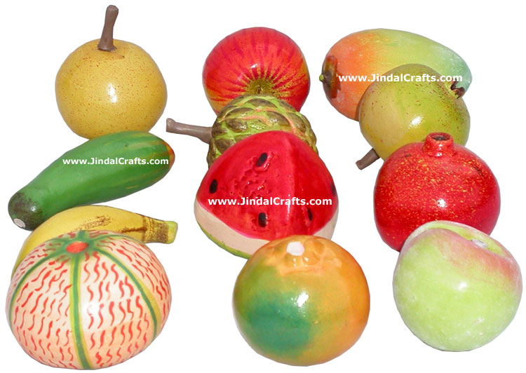 Set of Fruits Handmade Home Decoration Indian Crafts